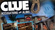 CLUE Accusations and Alibis